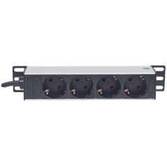 Intellinet 10" 1U Rackmount 4-Output - Compact Power Amplifier for Ultimate Sound Quality